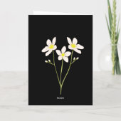 ワイルドフラワーフォレスト13周年記念 カード (裏面)