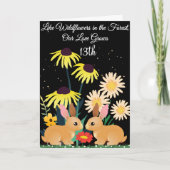 ワイルドフラワーフォレスト13周年記念 カード (正面)