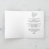 ワイルドフラワーフォレスト13周年記念 カード (内部)