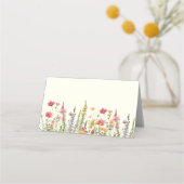 ワイルドフラワーフォールディング座席表 プレイスカード (裏面)