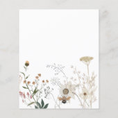 ワイルドフラワーフライヤー チラシ (裏面)