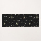 ワイルドフラワーフローラのまわりに |モノグラム ヨガマット (裏面(横))