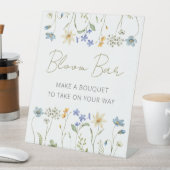 ワイルドフラワーフローラニュートラル開花バー 台座サイン (インサイチュ)