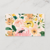 ワイルドフラワーフローラブックベビーカード エンクロージャーカード (裏面)