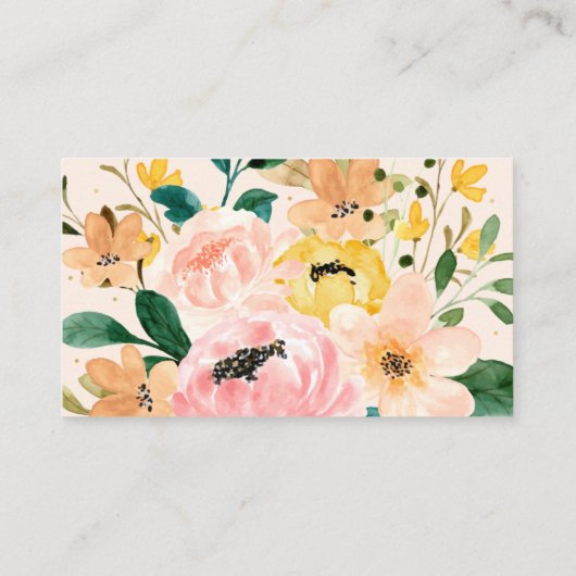 ワイルドフラワーフローラブックベビーカード エンクロージャーカード (裏面)