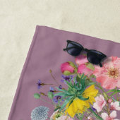 ワイルドフラワーフローラプリントソフトサマービーチタオル ビーチタオル (インサイチュ)