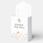 ワイルドフラワーフローラベイビーシャワーデコールサンキュー フェイバーボックス (オープン)