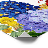 ワイルドフラワーフローラベイビーシャワー家族の伝統 ポスター (角)