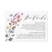 ワイルドフラワーフローラ春サマー結婚ズ詳細