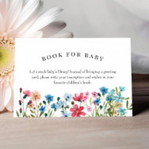ワイルドフラワーブックのベビー挿入カード依頼書