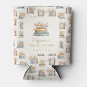 ワイルドフラワーブックスブライダルシャワー 缶クーラー (正面)