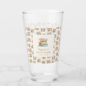 ワイルドフラワーブックス ブライダルシャワー タンブラーグラス (正面)