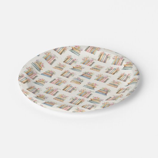 ワイルドフラワーブックス ペーパープレート (アングル)