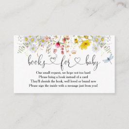 ワイルドフラワーブックベビーエンクロージャカード エンクロージャーカード