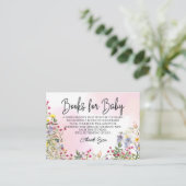 ワイルドフラワーブックベビーエンクロージャカード エンクロージャーカード (スタンド正面)