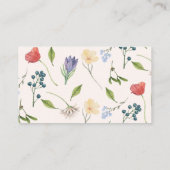 ワイルドフラワーブックリクエスト エンクロージャーカード (裏面)