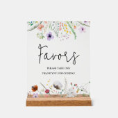 ワイルドフラワーブライダルシャワーの恩恵 アクリルサイン (正面)