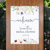 ワイルドフラワーブライダルシャワーへようこそ ポスター