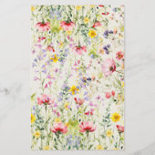 ワイルドフラワーブライダルシャワーゲーム (裏面)