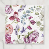 ワイルドフラワーブライダルシャワー フェイバータグ (裏面)