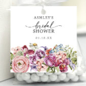 ワイルドフラワーブライダルシャワー フェイバータグ