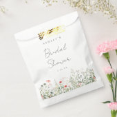 ワイルドフラワーブライダルシャワー フェイバーバッグ (封をした状態)