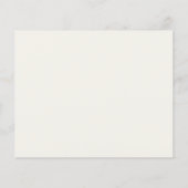 ワイルドフラワーブライドtoビーブライダルシャワーレシピカード (裏面)