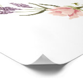 ワイルドフラワーブランチ&バブリーブライダルシャワーへようこそ ポスター (角)