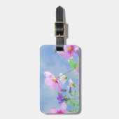 ワイルドフラワーブルースカイ ラゲッジタグ (正面縦)