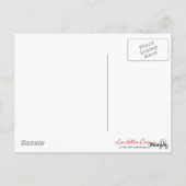 ワイルドフラワーブルースパイダーワート熱い春ARギフト ポストカード (裏面)