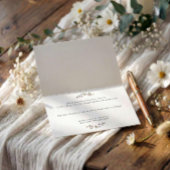 ワイルドフラワーブルーム ヴィンテージ フラワー ブライダルシャワー サンキューカード