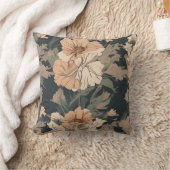 ワイルドフラワーブーケコテージコア – アールヌーヴD15 クッション (ブランケット)