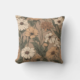 ワイルドフラワーブーケコテージコアD10 クッション
