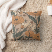 ワイルドフラワーブーケコテージコアD11 クッション (ブランケット)