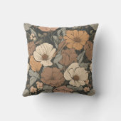 ワイルドフラワーブーケコテージコアD12 クッション (裏面)