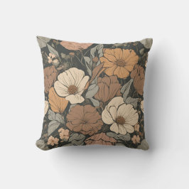 ワイルドフラワーブーケコテージコアD12 クッション
