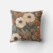 ワイルドフラワーブーケコテージコアD3 クッション (裏面)