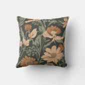 ワイルドフラワーブーケコテージコアD4 クッション (裏面)