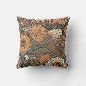 ワイルドフラワーブーケコテージコアD7 クッション (裏面)