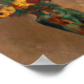 ワイルドフラワーブーケ | オディロンリドン葉書 ポスター (角)