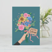 ワイルドフラワーブーケ シーズンカード (スタンド正面)