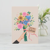 ワイルドフラワーブーケ シーズンカード (スタンド正面)