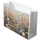 ワイルドフラワープリント抱き枕複数サイズ ラージペーパーバッグ (正面アングル)