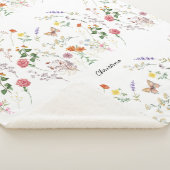 ワイルドフラワープレスフローラ追加文字シェルパブランケット シェルパブランケット (3/4)