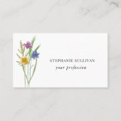 ワイルドフラワープロフェッショナル名刺 名刺 (正面)