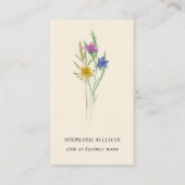 ワイルドフラワープロフェッショナル名刺 名刺 (正面)