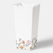 ワイルドフラワーベイビーシャワーありがとうポップコーン フェイバーボックス (裏面)