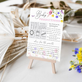 ワイルドフラワーベイビー予測とアドバイスカードゲーム