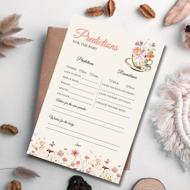 ワイルドフラワーベビーが茶のパーティー予測を醸造している (クリエイターアップロード済み)