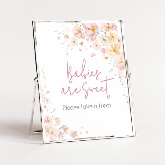 ワイルドフラワーベビーの開花ベビーは甘い ポスター